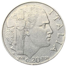 Centesimi 1939 xvii usato  Trani