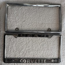 Metal chrome license for sale  Green Bay