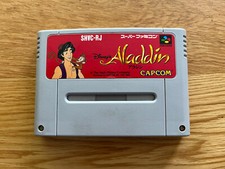 Aladdin Capcom SFC Japão SNES Super Nintendo Ótimo Jogo de Plataformas! Somente carrinho! comprar usado  Enviando para Brazil