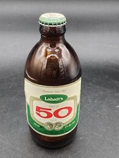 Usado, GARRAFA DE CERVEJA VINTAGE ANOS 70 LABATT'S 50 ALE STUBBY COM TAMPA VAZIA CANADENSE comprar usado  Enviando para Brazil