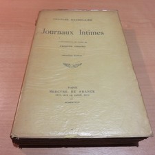 Charles baudelaire journaux d'occasion  Barentin