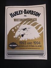 Harley Davidson Wartungshandbuch 1993 & 1994 Dyna Glide Service manual comprar usado  Enviando para Brazil