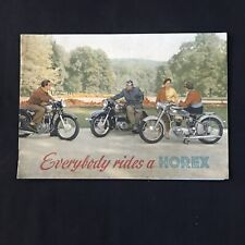 Horex motorcycle brochure for sale  Oak Ridge