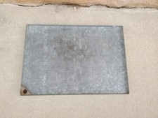 Bandeja de metal galvanizado 25" X 17-1/2" com alças decoração industrial riser  comprar usado  Enviando para Brazil