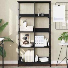 Vidaxl libreria nera usato  Battipaglia