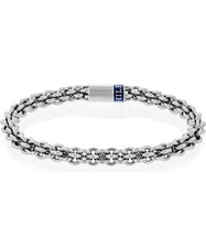 Pulseira masculina TOMMY Hilfiger CÍRCULOS ENTRELAÇADOS 2790521 aço inoxidável comprar usado  Enviando para Brazil