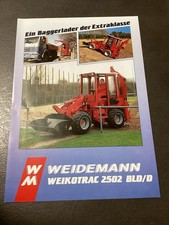 Baumaschinen prospekte weidema gebraucht kaufen  Neumagen-Dhron