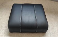 Cubby Caixa Tampa, Land Rover Defender 90/110, preto perfurado com costura branca, usado comprar usado  Enviando para Brazil