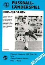 Fussball länderspiel ddr gebraucht kaufen  Eisenach
