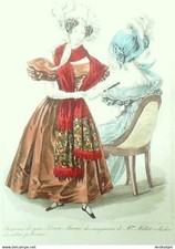 Gravure costume parisien d'occasion  Avignon