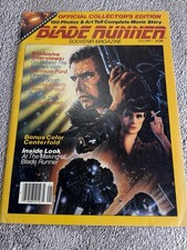 1982 BLADE RUNNER Official SOUVENIR Magazine HARRISON FORD Mint w/Centerfold, usado comprar usado  Enviando para Brazil