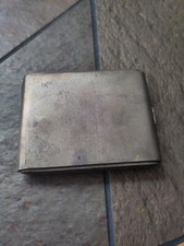 Zigarettenetui silber 1930 gebraucht kaufen  Höchstadt a.d.Aisch