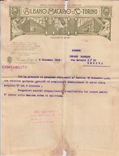 Fattura comm. albano usato  Italia