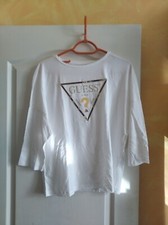 Shirt blanc guess d'occasion  Aiguillon