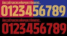 Conjunto de nome e número para futebol Barcelona UEFA Champions League 2024/2025 casa/fora comprar usado  Enviando para Brazil