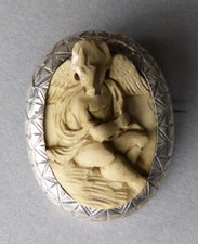 Broche argent camée d'occasion  Paris IX