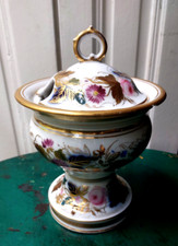 Rare confiturier porcelaine d'occasion  Bordeaux-