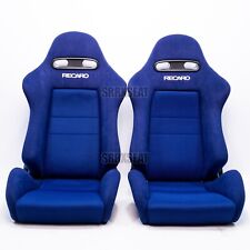 【1 PAR】AUTÊNTICO RECARO SR4 Integra DC5 Azul Muito Bom Estado【LOCALIZAÇÃO DOS EUA】 comprar usado  Enviando para Brazil