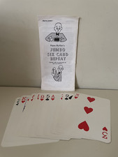 Jumbo six card for sale  LONDON