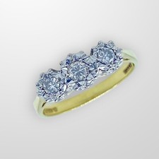 Gold ring diamond for sale  WINDSOR