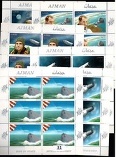 SS 6X AJMAN - MNH - ESPAÇO - ASTRONAUTAS - GAGARIN - E.WHITE - APOLLO comprar usado  Enviando para Brazil
