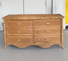 Rattan wicker chest for sale  TUNBRIDGE WELLS