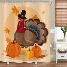 Thanksgiving shower curtain for sale  Miami