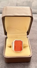 Aqeeq ring silber gebraucht kaufen  Waldenbuch