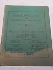 Wood bros thresher for sale  Saint Cloud