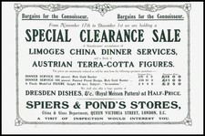 1906 advertising spiers for sale  ASHFORD
