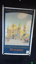 Affiche poitiers cathedrale d'occasion  Montauban