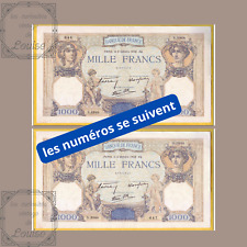 Billet français lot d'occasion  Carcassonne