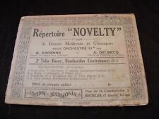 Partition répertoire novelty d'occasion  Metz-