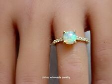 real opal diamond ring for sale  Los Angeles