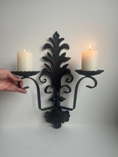 Vintage black wrought for sale  NORWICH