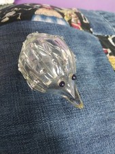 Hedgehog glass ornament for sale  REDDITCH
