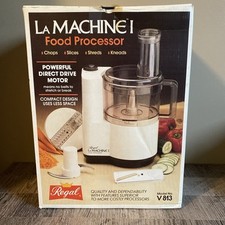 Regal V813 La Machine I Processador de Alimentos Compacto Vintage Novo Caixa Aberta - Testado comprar usado  Enviando para Brazil