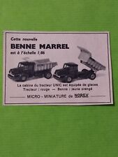 Publicite norev benne d'occasion  Contres