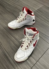 Usado, Tênis de basquete Nike Air Flight Lite Hi Top prata Swish 2008 OG masculino tamanho 10 comprar usado  Enviando para Brazil