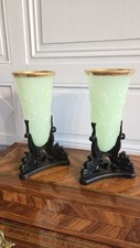 Paire vases opaline d'occasion  Thorigny-sur-Oreuse