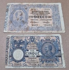 Dieci cinque lire usato  Benevento