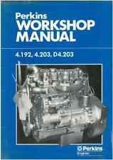 Usado, Motor diesel Perkins 4.192 4.203 D4.203 oficina manual de reparo comprar usado  Enviando para Brazil
