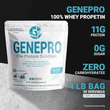 Proteína em pó sem sabor Genepro - 3ª geração isolada de soro de leite - 128 porções validade 25 de setembro comprar usado  Enviando para Brazil