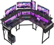 Shaped desk power for sale  MANCHESTER
