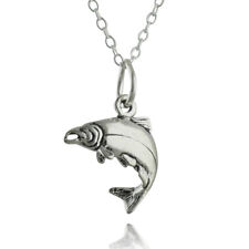 Salmon charm necklace for sale  Burleson