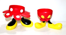 Lote 2 tigela de sundae Disney Cruise Line Mickey Minnie fantasia sorveteria doce comprar usado  Enviando para Brazil