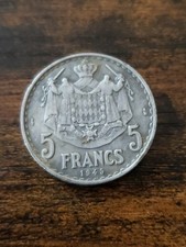 Piece monaco francs d'occasion  Beaune-la-Rolande