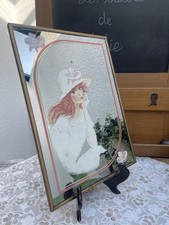 Miroir mural vintage d'occasion  Le Grand-Lucé