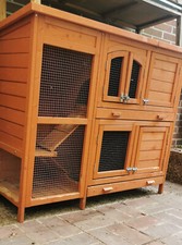Hasenstall etagen holz gebraucht kaufen  Würselen