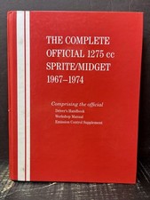 Complete Official 1275cc Austin-Healey Sprite / MG Midget 1967-1974 Like New Q, usado comprar usado  Enviando para Brazil